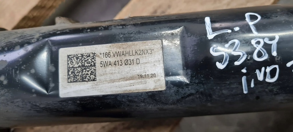 фото №10, S3 8y a3 амортизатор пружина левый правый перед 2.0 tfsi 5wa413031d