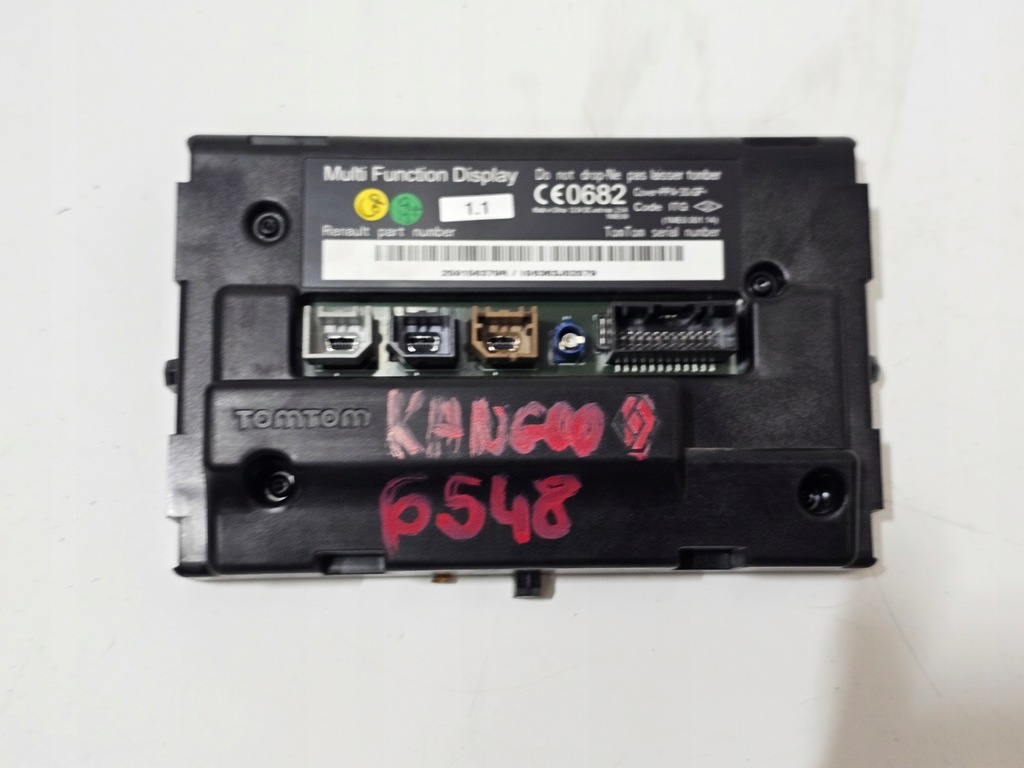 фото №4, Дисплей renault kangoo ii lift #6548