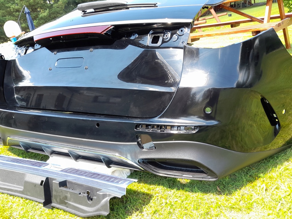 фото №10, Комплект задняя крышка багажника + бампер amg mercedes e klasa s214 w214 214 kombi