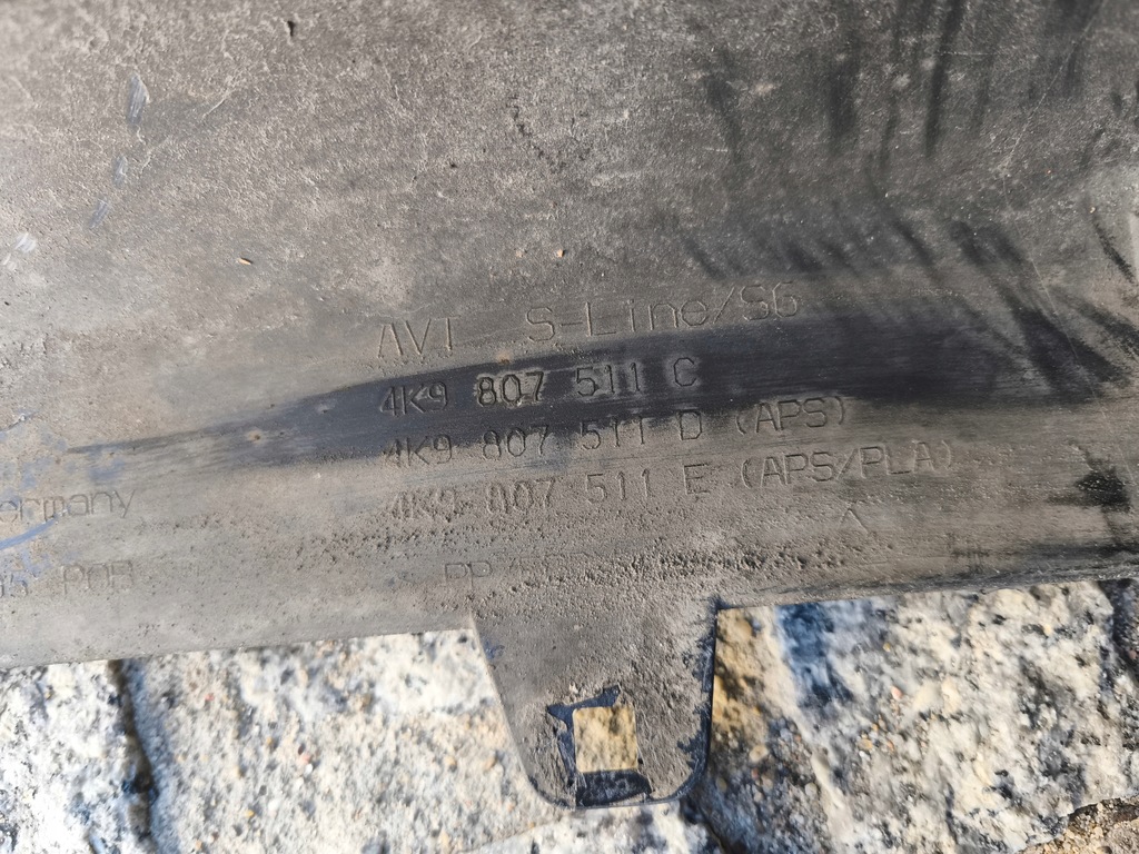 фото №15, Бампер задняя задний audi s6 s 6 s-6 4k 4k9 kombi 4k9807511c d e 4k0807521f