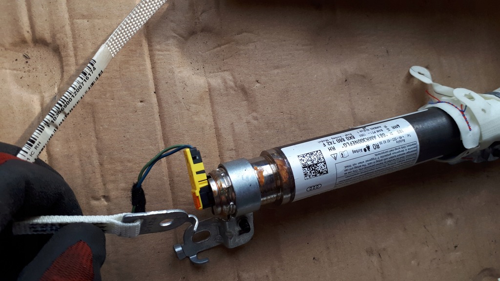 фото №10, S4 b8 a4 шторка безпеки повітряна подушка безпеки права 8k0880742f