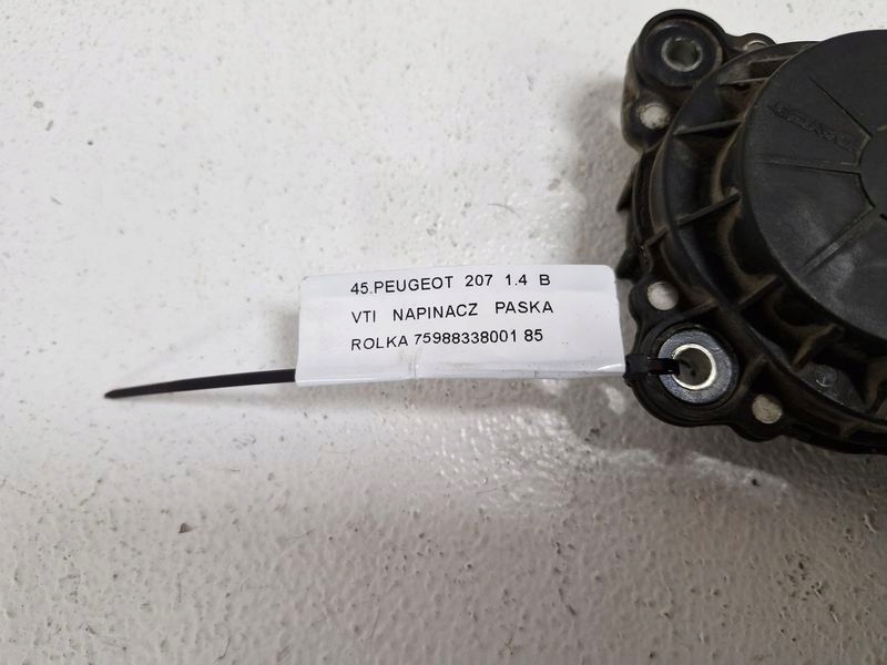 фото №4, Peugeot 207 1.4 vti натягувач ремінь ролик 75988338001