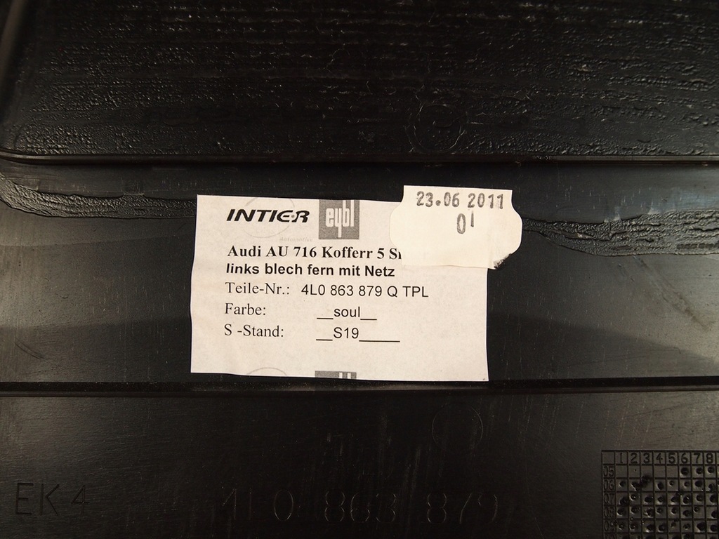 фото №8, Audi q7 4l обивка обшивка багажника левый 4l0863879q