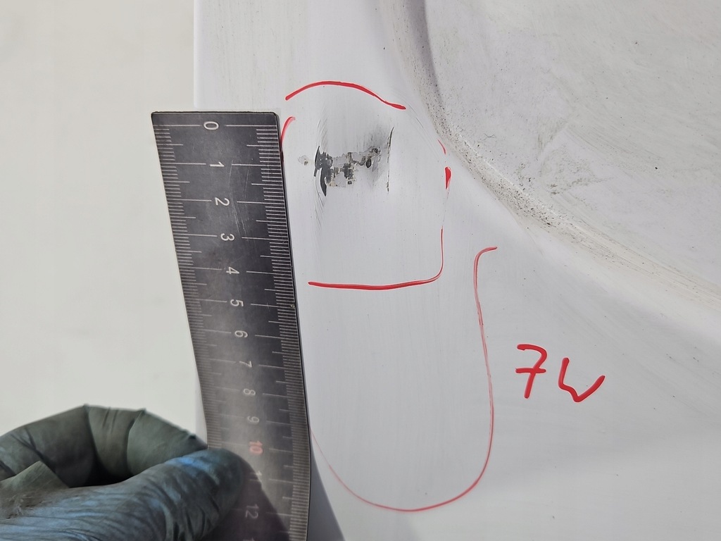 фото №9, Двері орні кватиркове задня праве vw crafter 06-11 білий sprinter w906