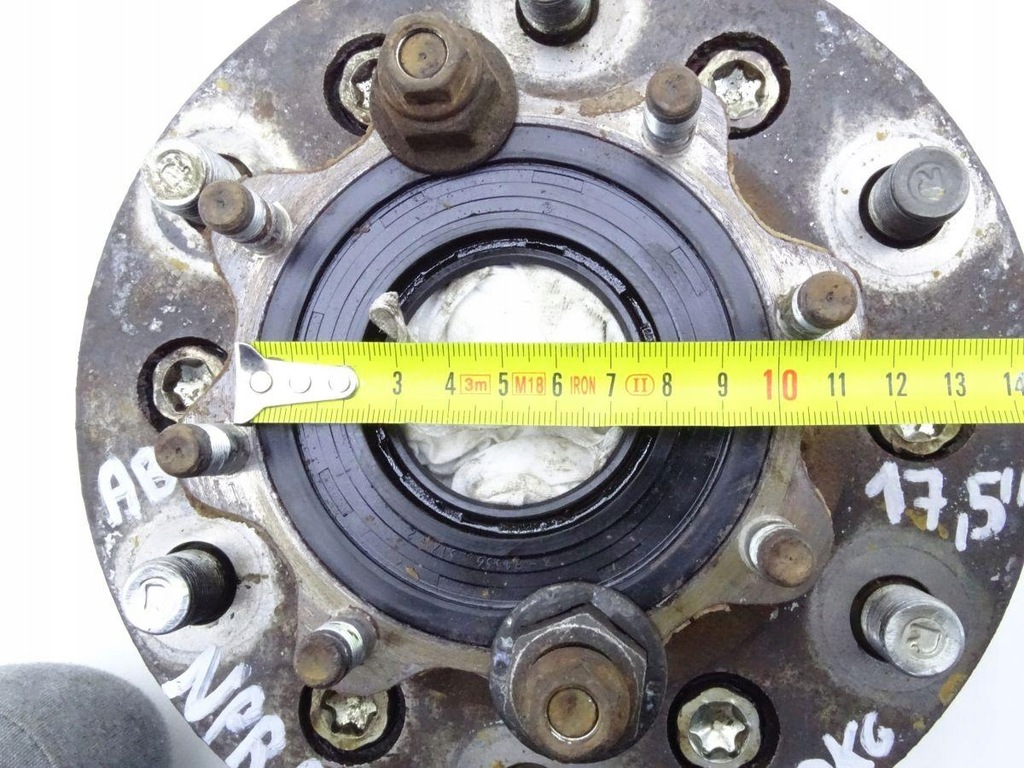 фото №4, Isuzu n75 npr nqr 07-18 ступиця диск задня 17,5