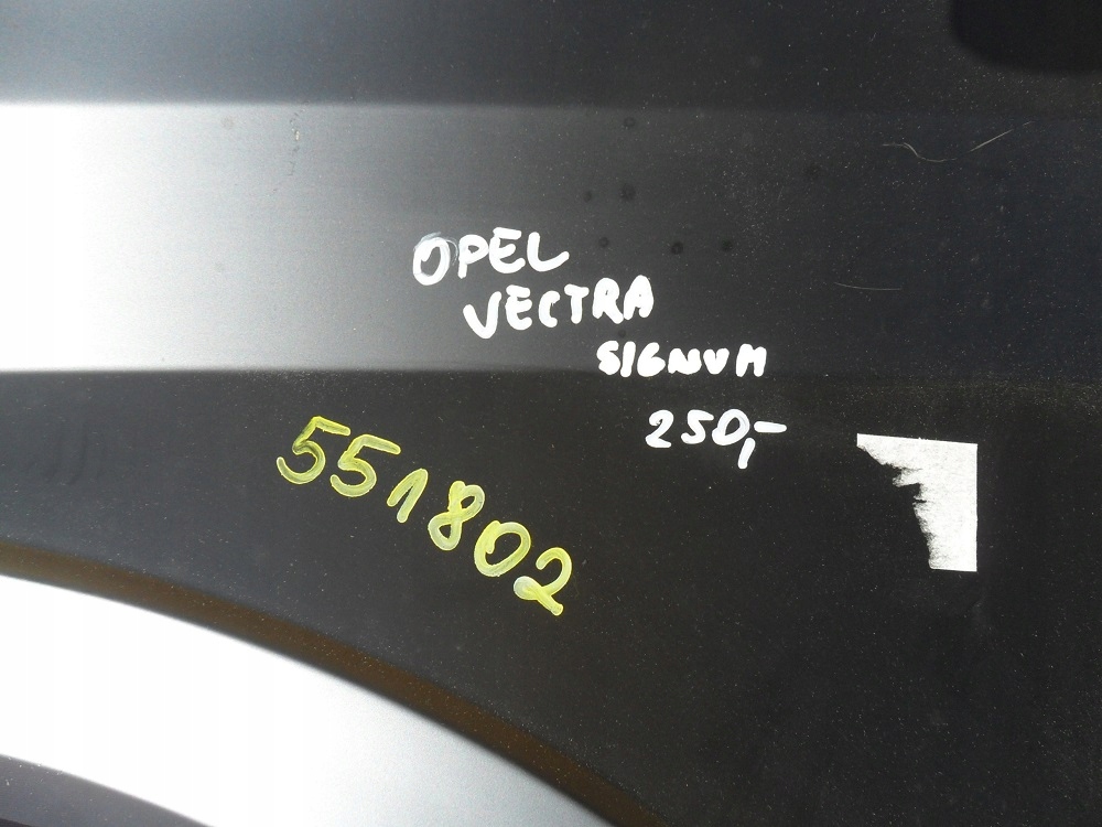 фото №10, Opel vectra z02 02- signum z03 03- крила