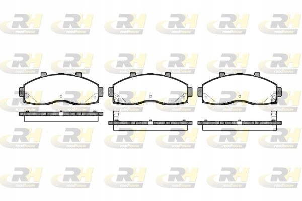 фото №1, Гальмівні колодки гальмівний. kia pregio 2,7d -99 / - gdb3263 - 0k72a3328z