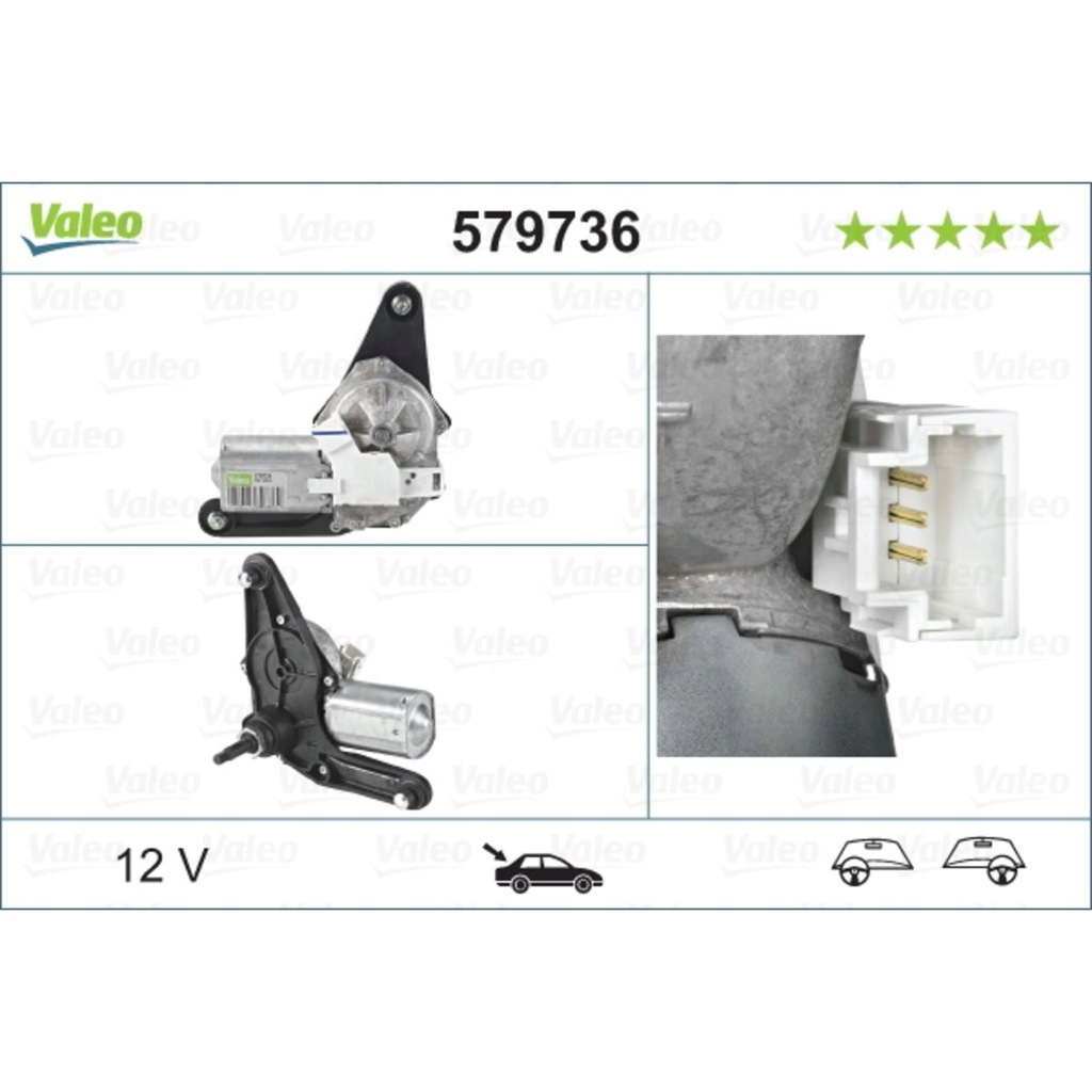 фото №3, Моторчик дворник renault clio thalia 01-16