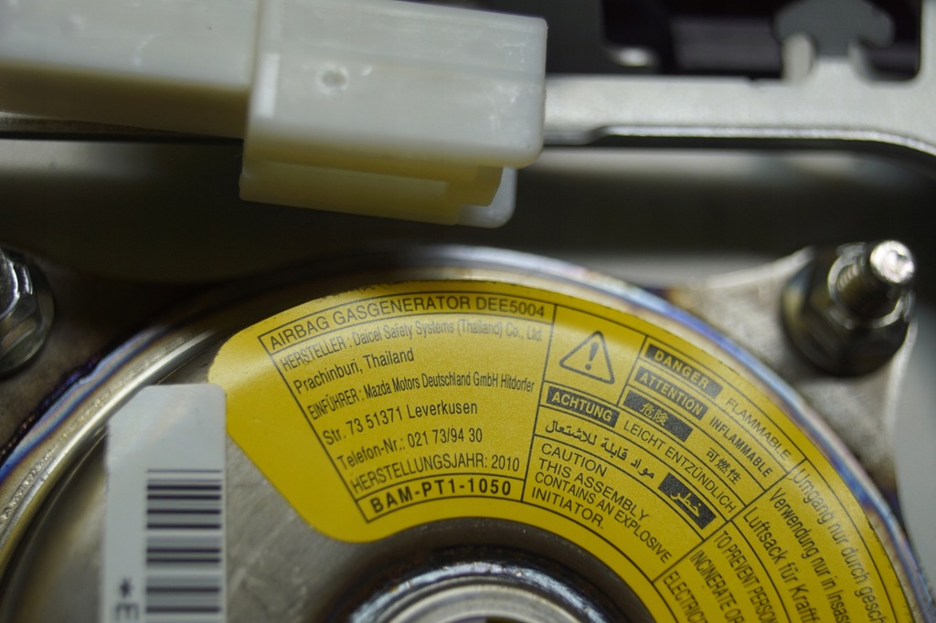 фото №10, Подушка безпеки водія mazda 6 ii gh lift gdk557k00