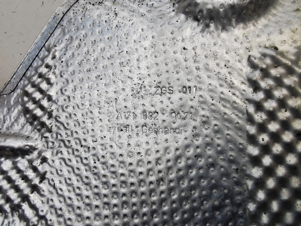 фото №6, Mercedes slk r171 w171 защита тепловая a1716820671