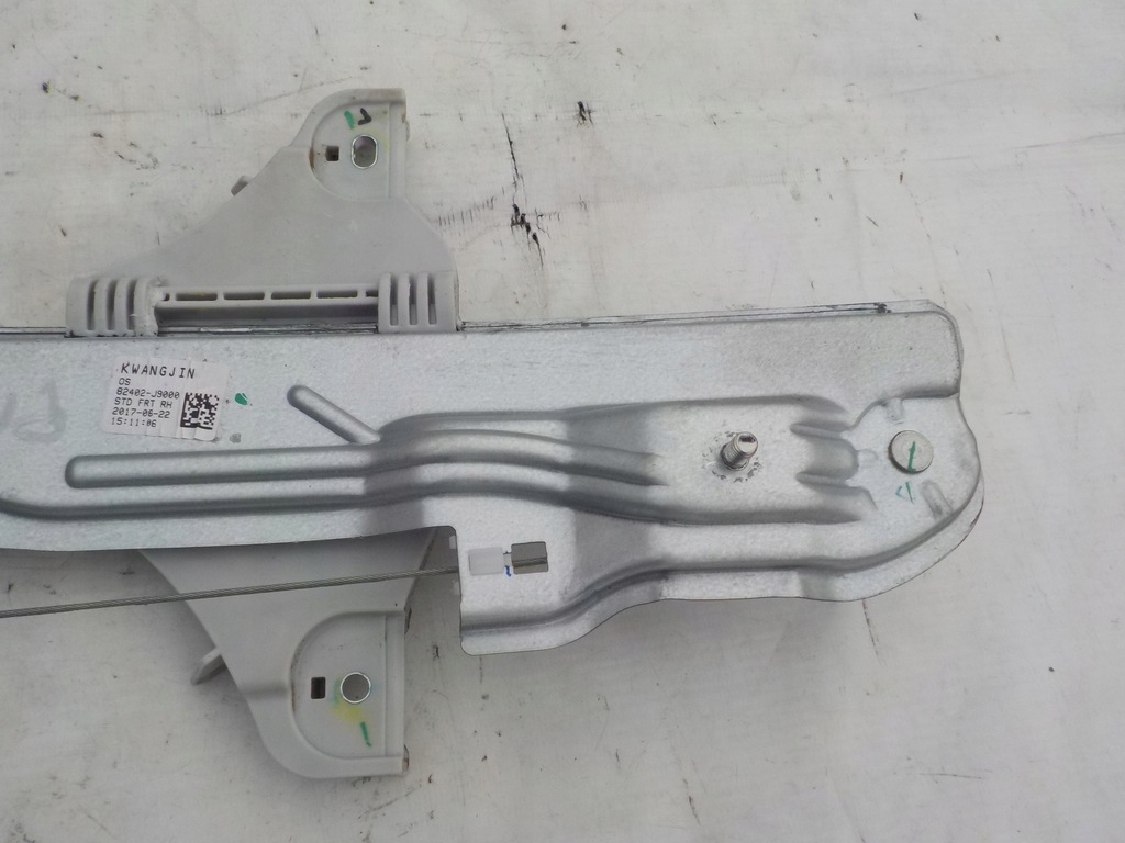 фото №6, Hyundai kona механізм підйомник скло p перед eu