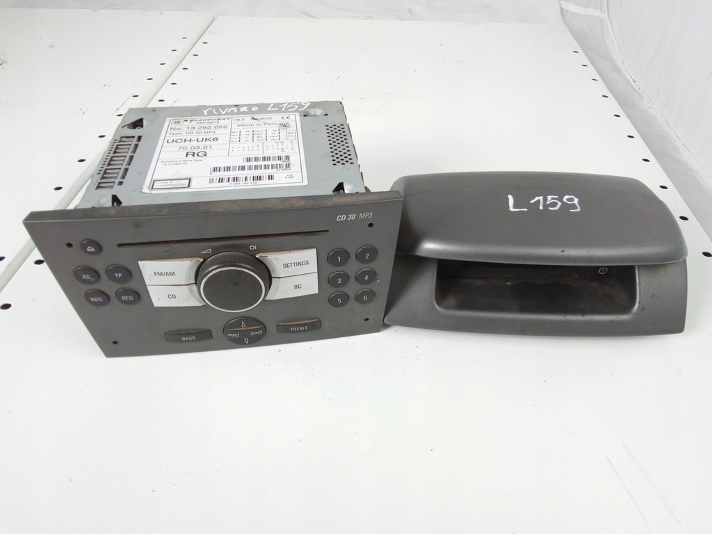 фото №1, L159 радіо годинник opel meriva a 13292090