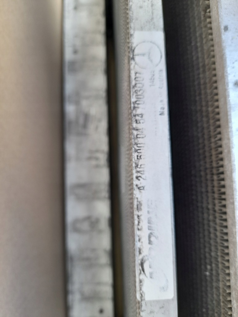 фото №5, Комплект радіатор mercedes a2465001403 w176 w246