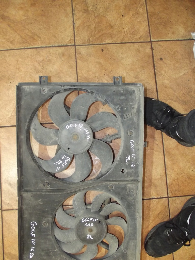 фото №5, Golf iv 1.6b 99' hb вентилятор радиатора