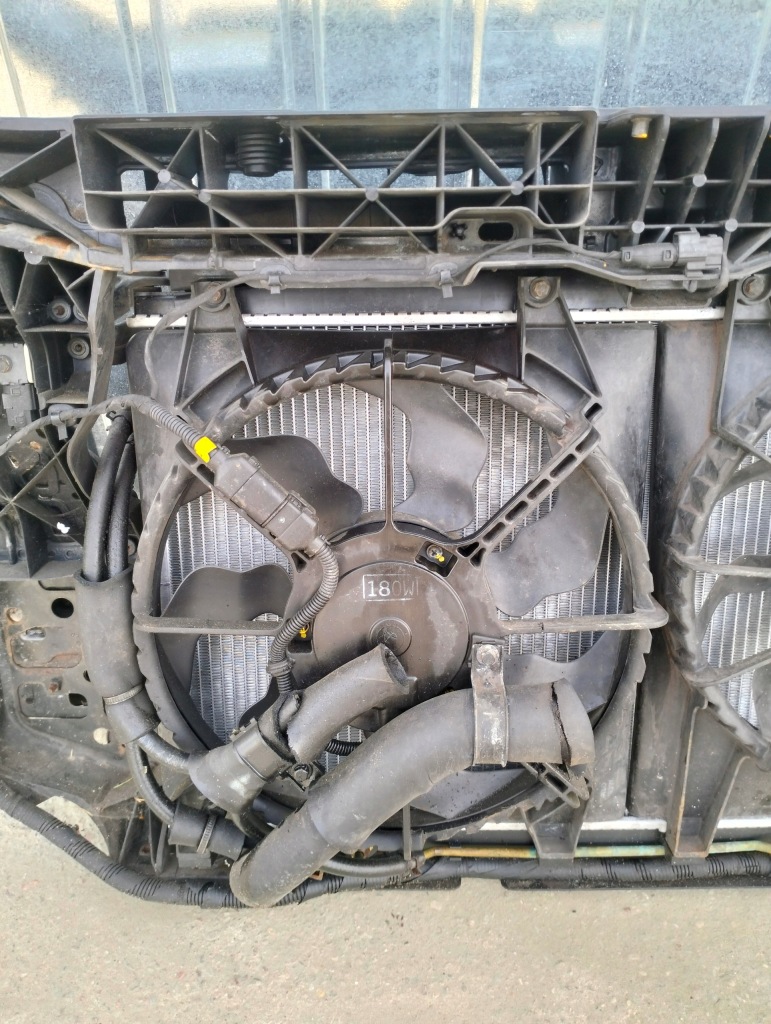 фото №13, Pas передній радіатор hyundai santa fe ii 2006-2009 2.2 crdi автоматична коробка передач