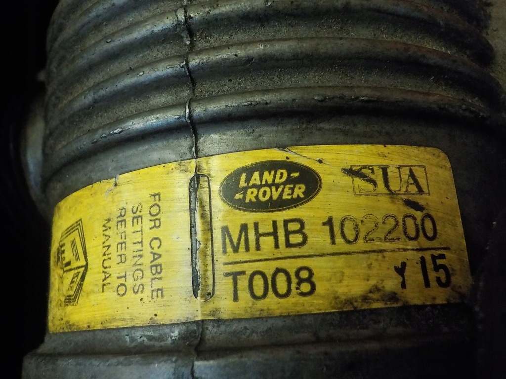 фото №4, Discovery ii 4.0 b 00r 185km 56d дроссельная заслонка 0280122016 mhb102200