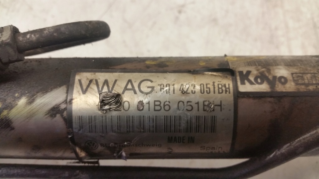 фото №6, Рейка рульова трансмісія seat ibiza cordoba з датчиком 6q1423105ag europa