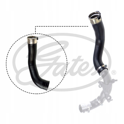 фото №2, Gates 09-0539 шланг повітря наддувний