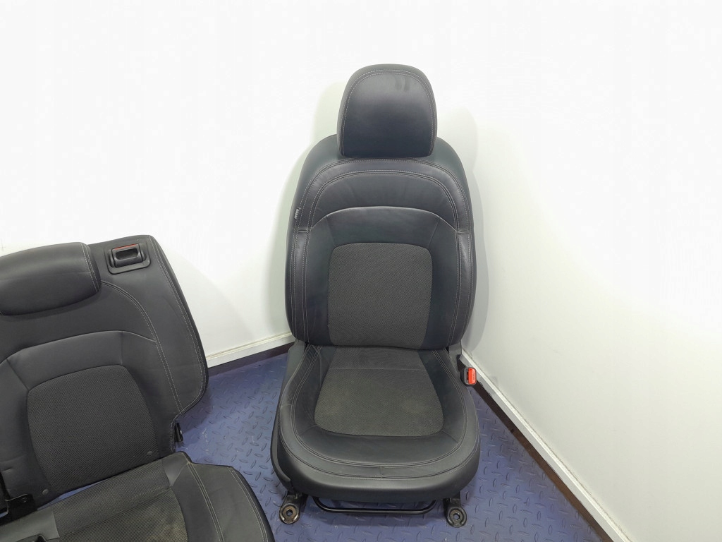 фото №9, Kia sportage iii сидіння заднє сидіння обшивки комплект pół шкіра eu