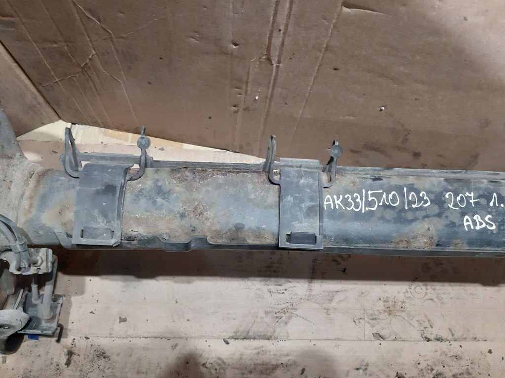фото №13, Балка задняя abs peugeot 207 hb 5d 1.4b 16v