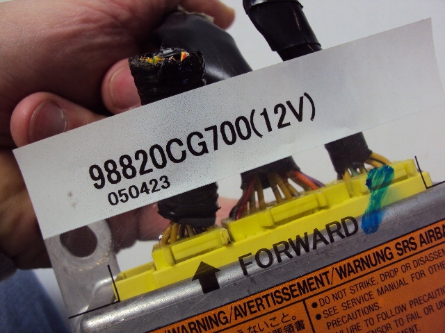 фото №3, Датчик подушка безопасности infiniti fx45 2005 r