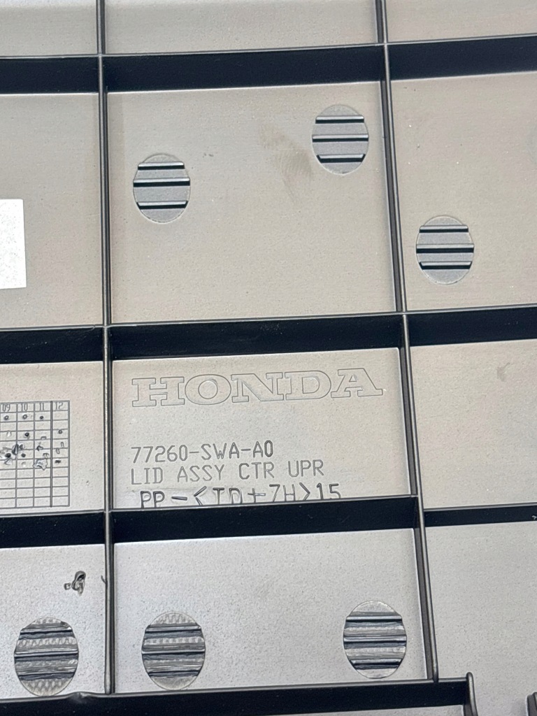 фото №6, Honda cr-v iii lift 09-12 заглушка пластик защита часть салона 2,0 b