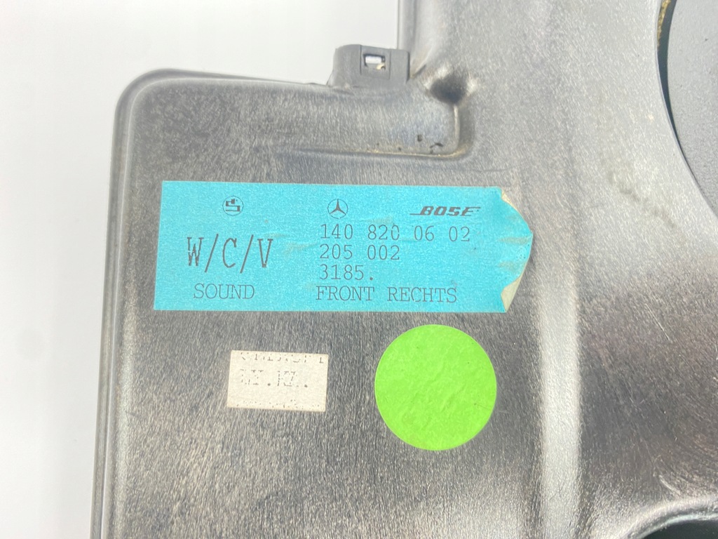 фото №14, Динамік правих двері передніх правий перед bose mercedes w140 1408200602