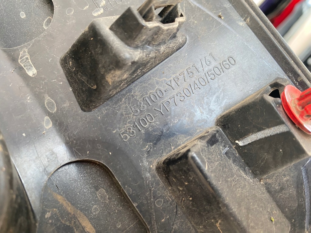 фото №15, Toyota hilux 8 viii lift 20- решітка радіатора решітка радіатора бампера перед 53100-yp751