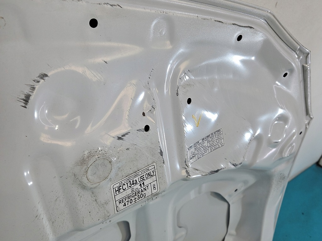 фото №10, Капот передняя toyota auris i lift 09-13 белый 070