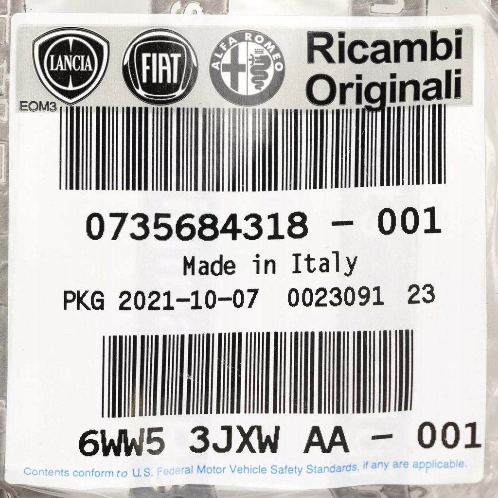 фото №11, Fiat оригінальний номер 735684318 молдинг крила