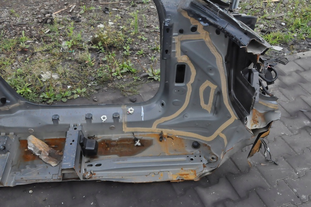 фото №10, Volvo xc60 ii 17-24 блок двигателя a b порог левый