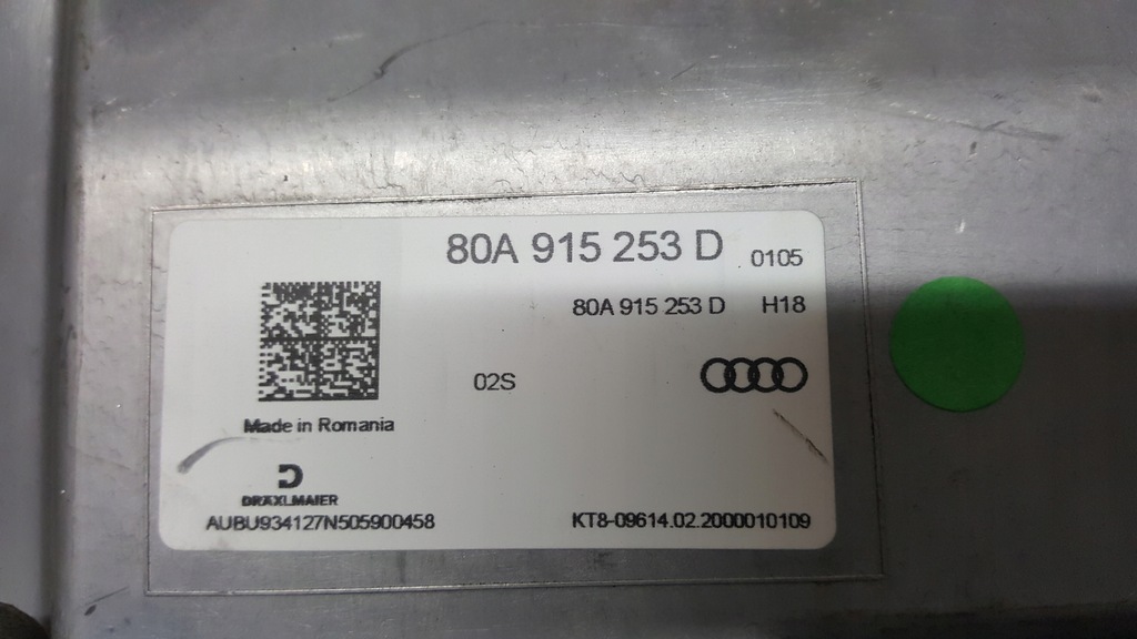 фото №9, Блок керування модуль акумулятор switchbox -- audi q5 80a915253c демонтаж