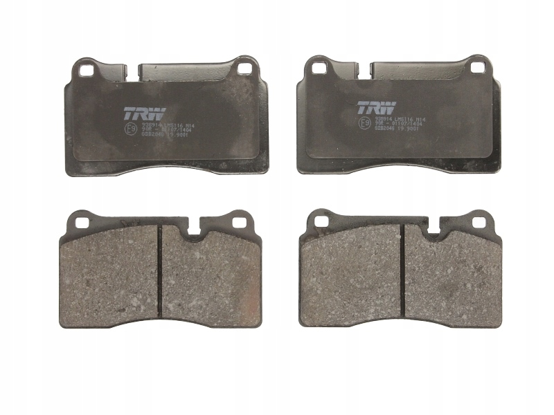 фото №1, Trw gdb2048 набор тормозных колодок тормозных, тормоза дисковые