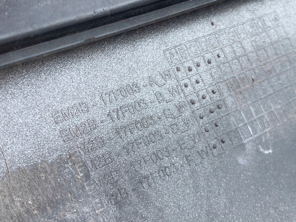 фото №9, Ford s-max 2 15- бампер перед передний решётка радиатора хром