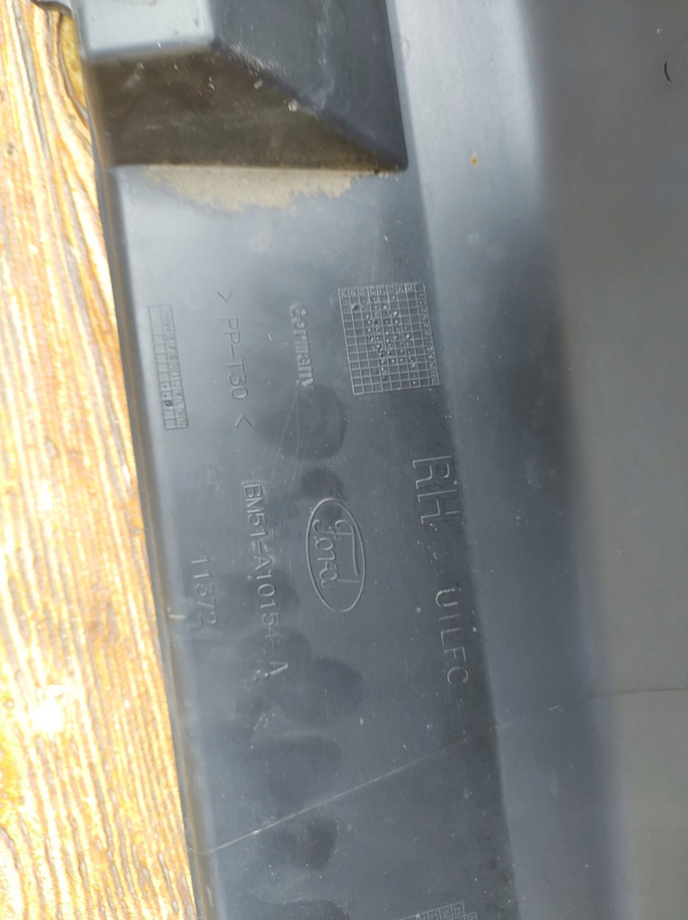 фото №12, Ford fiesta mk7 16r- молдинг защита порог правая