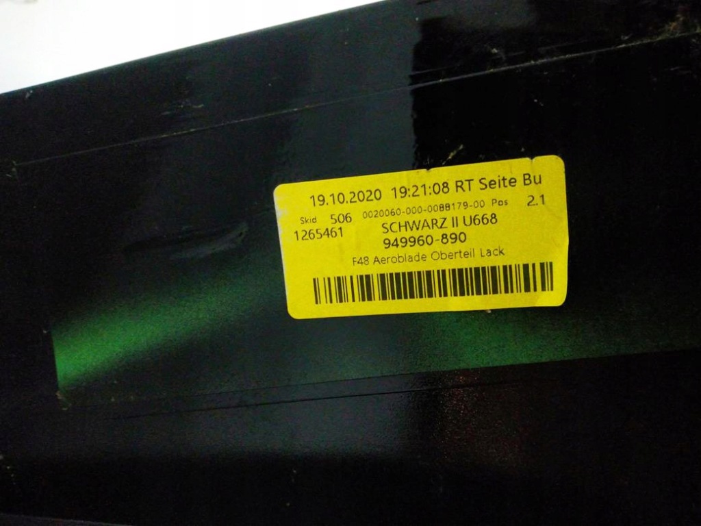 фото №7, Спойлер спойлер крышки bmw x1 f48 аэроблейд | guv