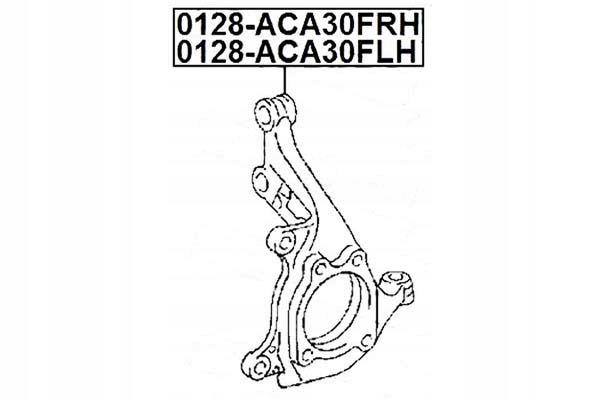 фото №1, Поворотный кулак колеса toyota перед auris rav-4 iii 05- le