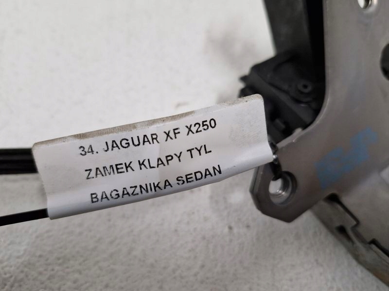 фото №6, Jaguar xf x250 1 i sedan замок крышки багажника крышки задняя задний