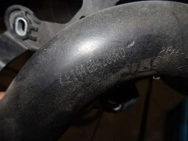 фото №9, Clio iv sandero 0.9 tce труба интеркулер turbniny