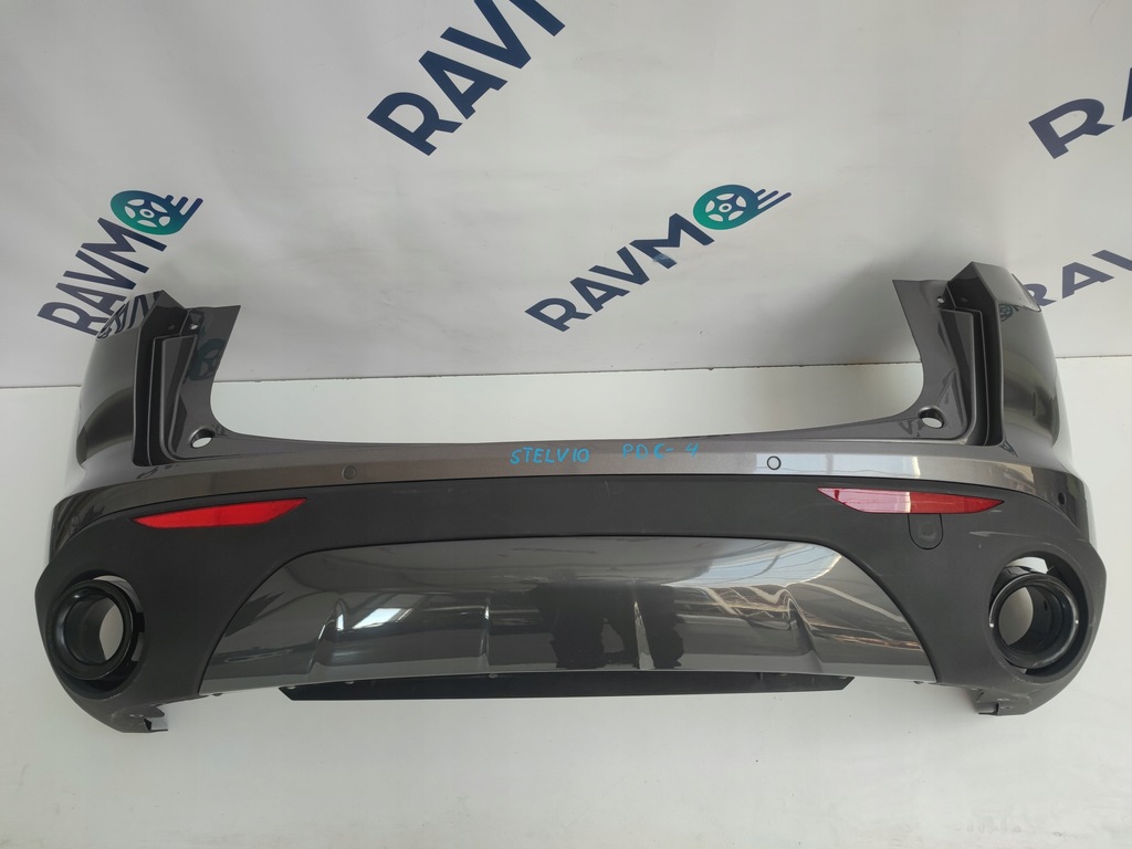 фото №1, Бампер задний задняя alfa romeo stelvio 4 pdc