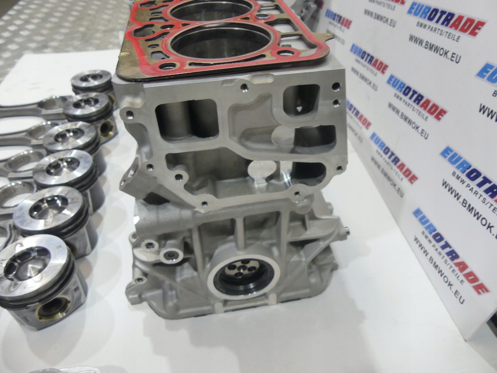 фото №8, Bmw g01 g05 g06 g20 g30 g11 dół двигателя блок поршни wał коленчатый b57d30b