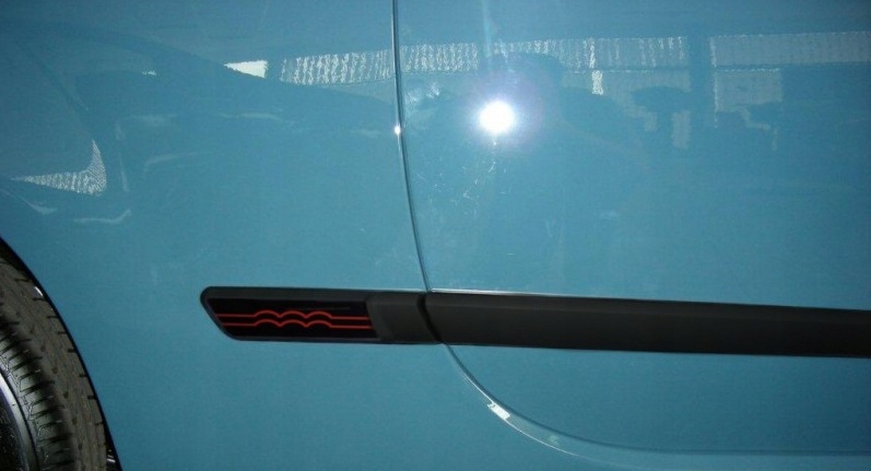 фото №4, Fiat 500 2007-2014 хетчбек накладки бічний двері