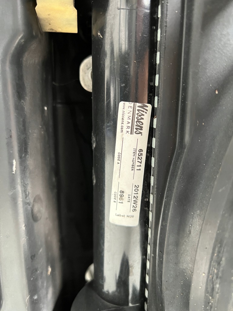 фото №11, Pas передній радіатор skoda roomster