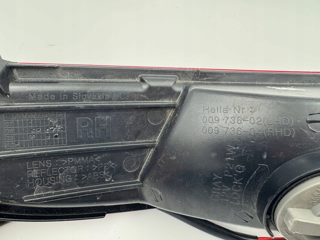 фото №8, Kia ceed лампа задняя противотуманная правая правый задняя 92402-1h6kia ceed лампа