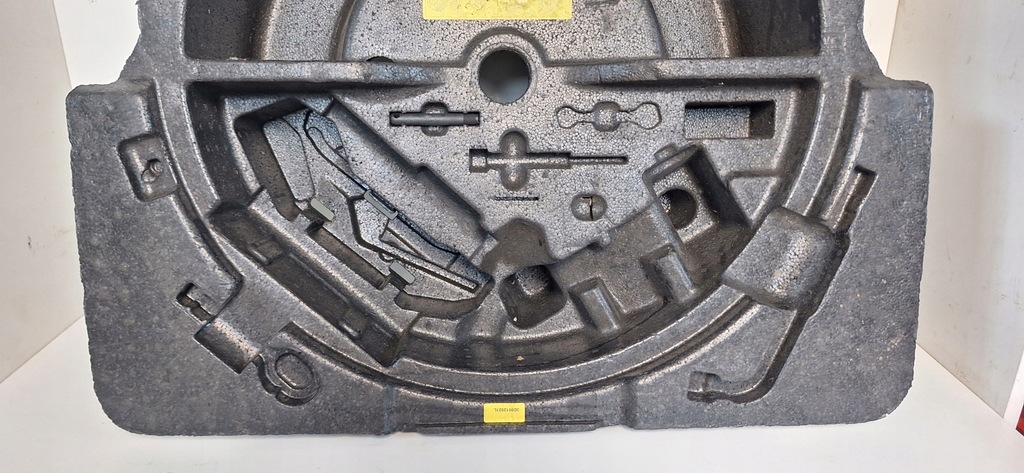 фото №10, Vw phaeton пенопласт вкладка багажника абсорбер запасное 3d0863470f