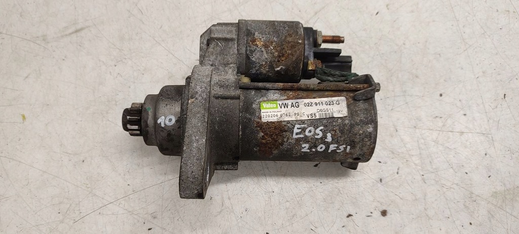 фото №1, Стартер audi a3 8p 1.4 tfs 02z911023g