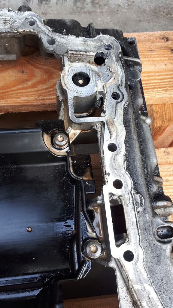 фото №13, S4 b8 lift поддон основание масла 3.0 tfsi cgx 06e103603p