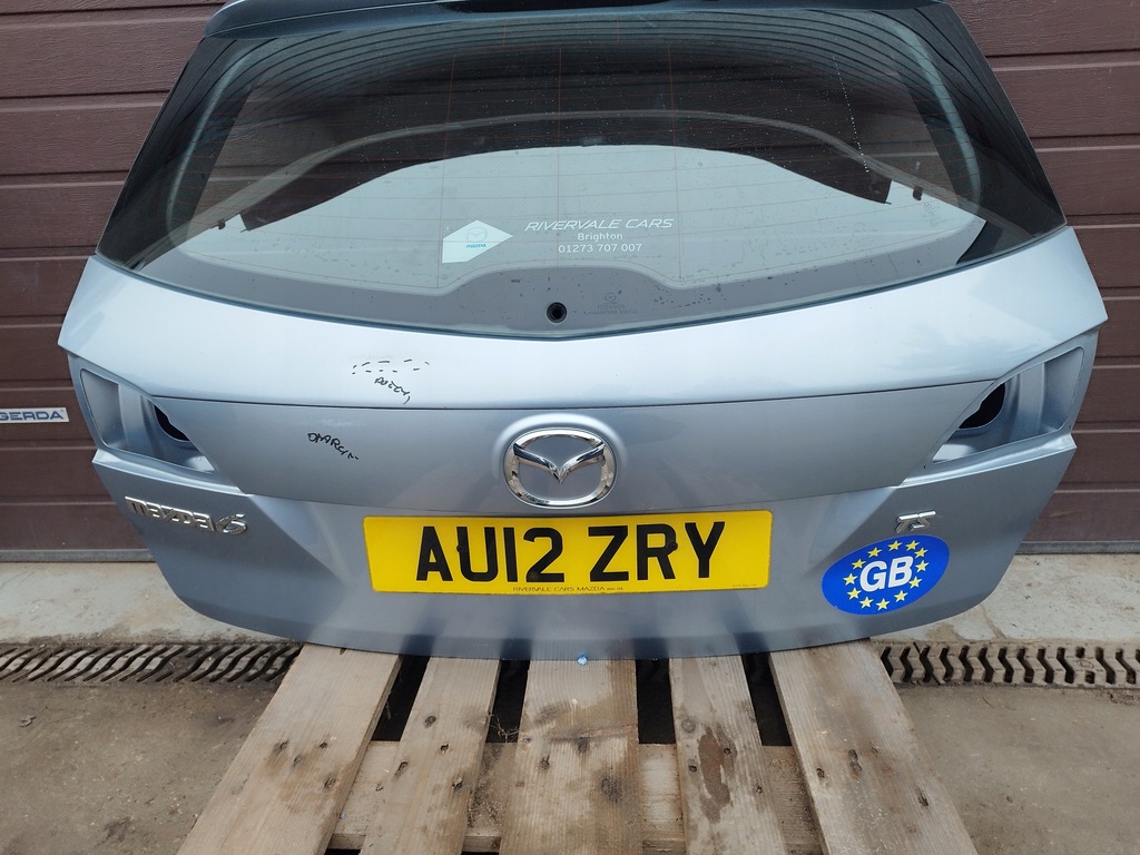 фото №8, Крышка багажника стекло задняя mazda 6 gh lift kombi lata 2010-2012 оригинал