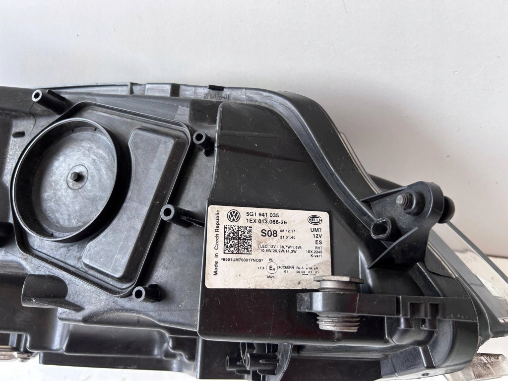 фото №6, Vw golf vii lift лампа левая перед 5g1941035 оригинал