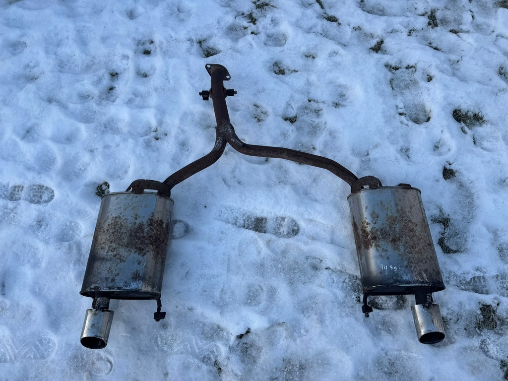 фото №9, Выхлоп гаситель конечный глушители комплект denso lexus gs iii 3.0 v6 gs300 05-12